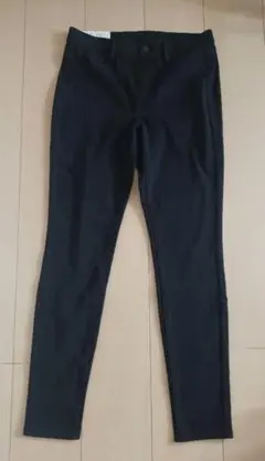 ユニクロ　スキニーパンツ　L　ブラック