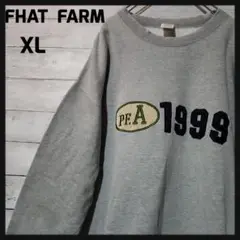 【希少】90年代 ファットファーム 刺繍ロゴ スゥエット