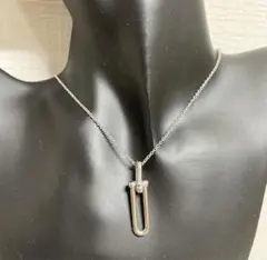 ハードウェアネックレス シルバーネックレス リンクネックレス