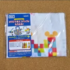 ディズニーデザイン エコバッグ 白