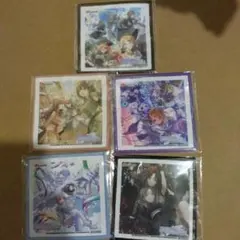 アイドルマスター　シャイニーカラーズ　ゲーマーズ特典　MFコースター　5種セット