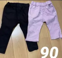 【used】ブランシェス　パンツ2着セット　90cm