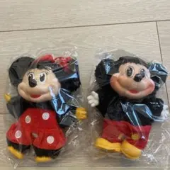 オマージュ品ミッキーファミリーぬいぐるみ