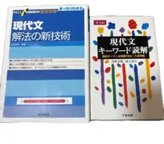 現代文解法の新技術 / 現代文キーワード読解現代文 参考書 2冊セット
