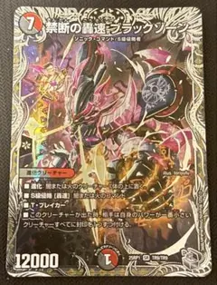 禁断の轟速 ブラックゾーン 銀トレ