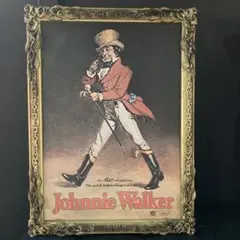ジョニーウォーカー非売品 油絵風大型ディスプレイ ジョニーウォーカー非売品 油絵風大型ディスプレイ