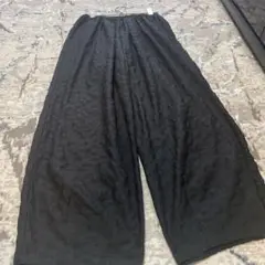 黒 パンツフリーサイズ Samansa Mos2