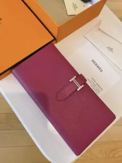 HERMES エルメス ベアン ローズアザレ