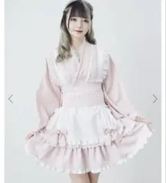 新品未開封 Ank Rouge ハートドット浴衣 ピンク 量産型 地雷系 Ank Rouge - 新品未開封 Ank Rouge ハートドット浴衣 ピンク