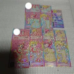 プリパラ　プリチケ　ストロベリーガール 3色　おまけ1枚