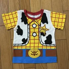 トイストーリー ウッディ コスチューム Tシャツ 90cm