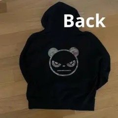 HIPANDA ブラック パーカー Mサイズ