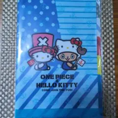 ONE PIECE & HELLO KITTY A4　5ポケット　クリアファイル