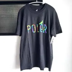 POLER　FURRY PIGEON TEE ロゴTシャツ　黒　M 　鳥