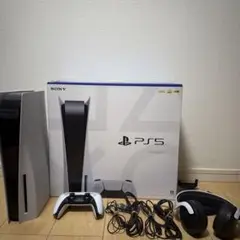 PlayStation 5 本体 + コントローラー + ヘッドセット