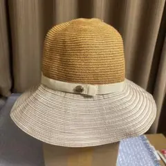 TOPKAPI トプカピ ストローハット ベージュ
