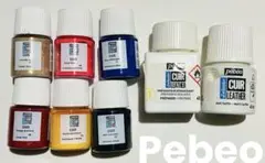 ペベオPebeo セタカラー レザーペイント 7本セット+準備＆脱脂剤 1本