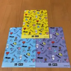 非売品　くら寿司　BT21 クリアファイル　3枚