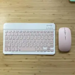 新品未使用　Bluetooth キーボード＋マウス　ピンク　ワイヤレス