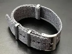 ※SALE品[18mm]ファブリックNATOベルト スモークグレイ