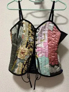 77サーカ 古着リメイク 再構築 ゴブラン ファーベスト