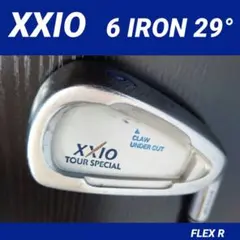 クリーニング済ゼクシオ6番ロングアイアンゴルフクラブ初心者中古シニアXXIO
