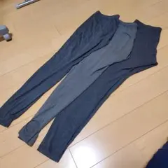 Lサイズ ヒートテック レギンス 3枚 ユニクロ