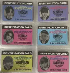BOYNEXTDOOR identification card