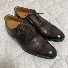 GIAN FRANCO GIOVANNI ダークブラウン ストレートチップ