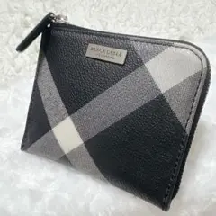【極美品】ブラックレーベルクレストブリッジ PVC レザー コインケース 財布