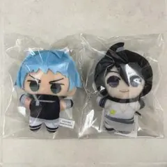 ２個セット　ソウルイーター展　ちぃぬい　ぬいぐるみ　ブラックスター　椿 2個セット ソウルイーター生誕20周年記念原画展 ちぃぬい