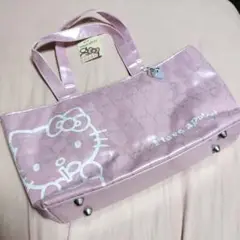 未使用タグ付き Y2K Hello Kitty キルティングハンドバッグ