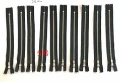 YKK5号 エクセラシルバーファスナー（ダブル仕様）　20センチ 10本