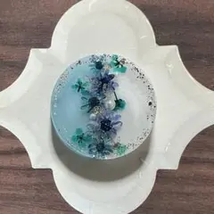 ag-44 ハンドメイド レジン ヘアゴム ブローチ ポニーフック キーホルダー