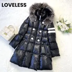 【LOVELESS】3wayダウンコート フォックスファー ブラック34