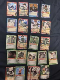 NARUTOカード　木ノ葉の仲間セット