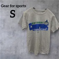 美品✨Gear for sports【S】 ロゴTシャツ グレー 男女兼用