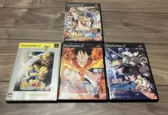 週間少年ジャンプps2ソフト4本セット