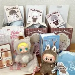 ラブブ labubu pin for love ぬいぐるみ　& POPMART