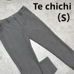 テチチ　千鳥柄　スラックス　グレー　Sサイズ