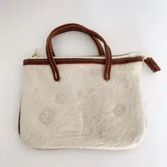 UNBILLION S.A perche ハラコポーチ ミニバッグ 鹿