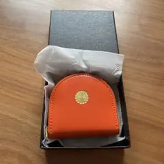 皇居 コインケース 財布 小銭入れ オレンジ 橙