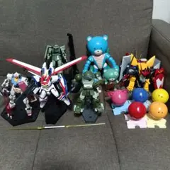 ガンプラ、ロボプラ、ハロプラ、アクションベース　色々セット　完成品