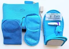 トルコ航空 ターキッシュエアラインズ アメニティセット LACOSTE ブルー