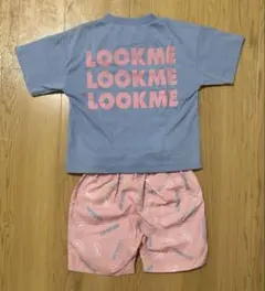 【新品】しまむら　ミコリッド　micorrid LOOKME セットアップ　90
