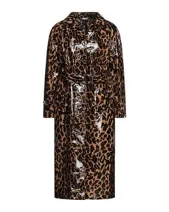 11/7まで 最終SALE MIUMIU レオパード ロングコート