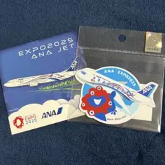 【新品】大阪関西万博 EXPO2025 ANA JET ステッカー シール非売品