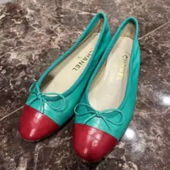シャネル フラットシューズ