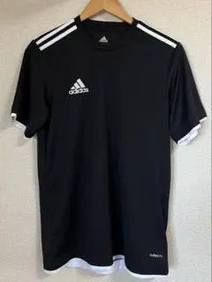 adidas CLIMLITE ブラックシャツ M