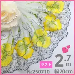 【ラスト】№250710 チュールレース 2.7m